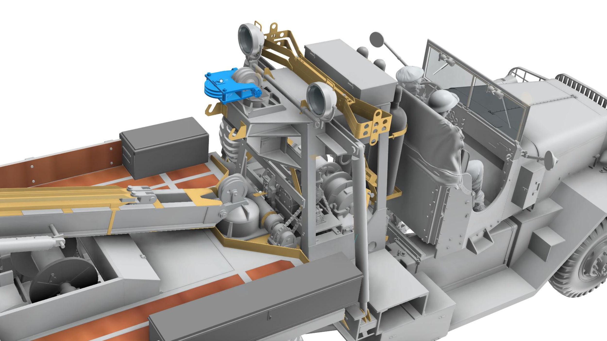 TM35014 US Heavy Wrecker Ward LaFrance Model 1000, Series 5, 1/35