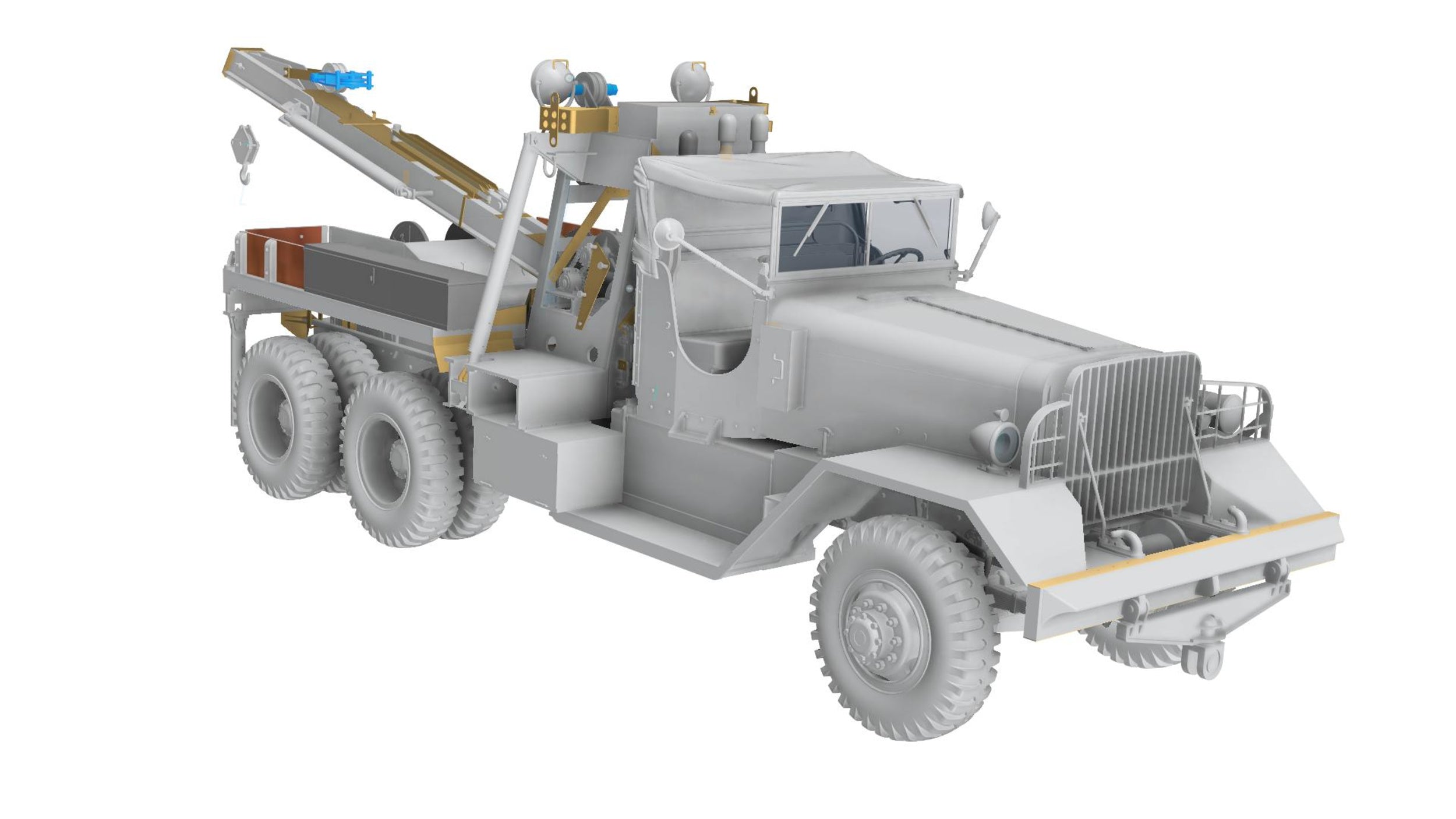 TM35014 US Heavy Wrecker Ward LaFrance Model 1000, Series 5, 1/35