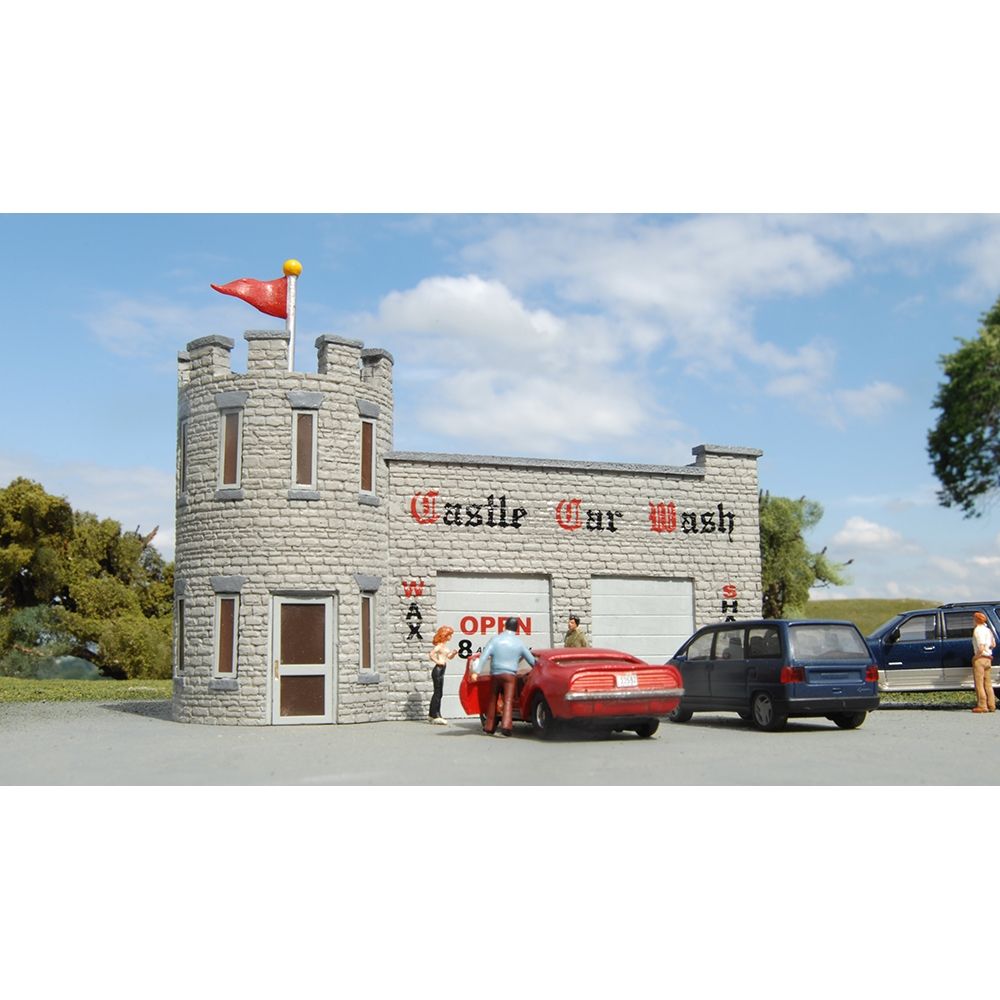 Bachmann USA Castle Car Wash 35210