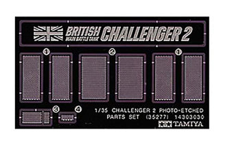 Challenger 2 Photo-etched part