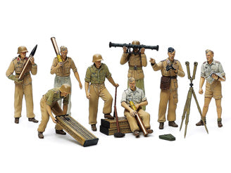 AFRICA LUFTWAFFE GERMAN ARTILLERY CREW SET