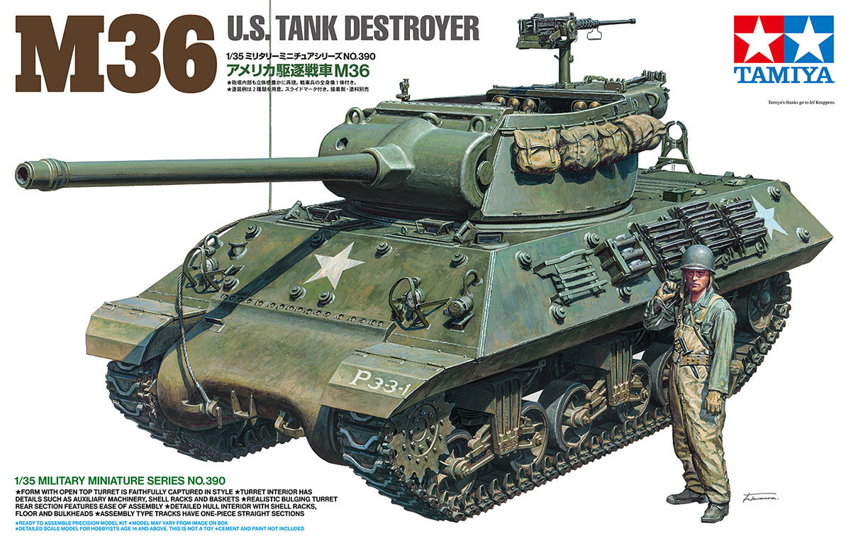 Tamiya U.S. Tank Destroyer M36 1/35