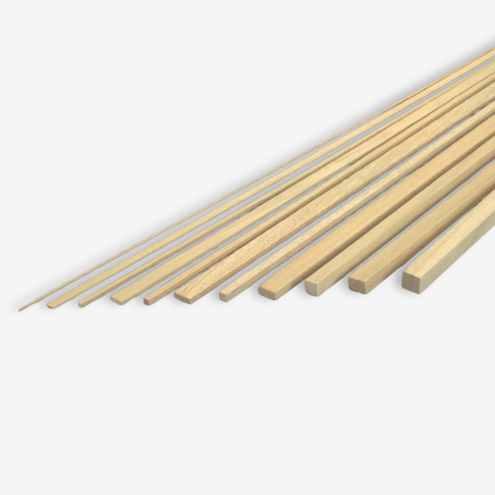 Obeche Strip, 1/8 x 3/8 x 36in