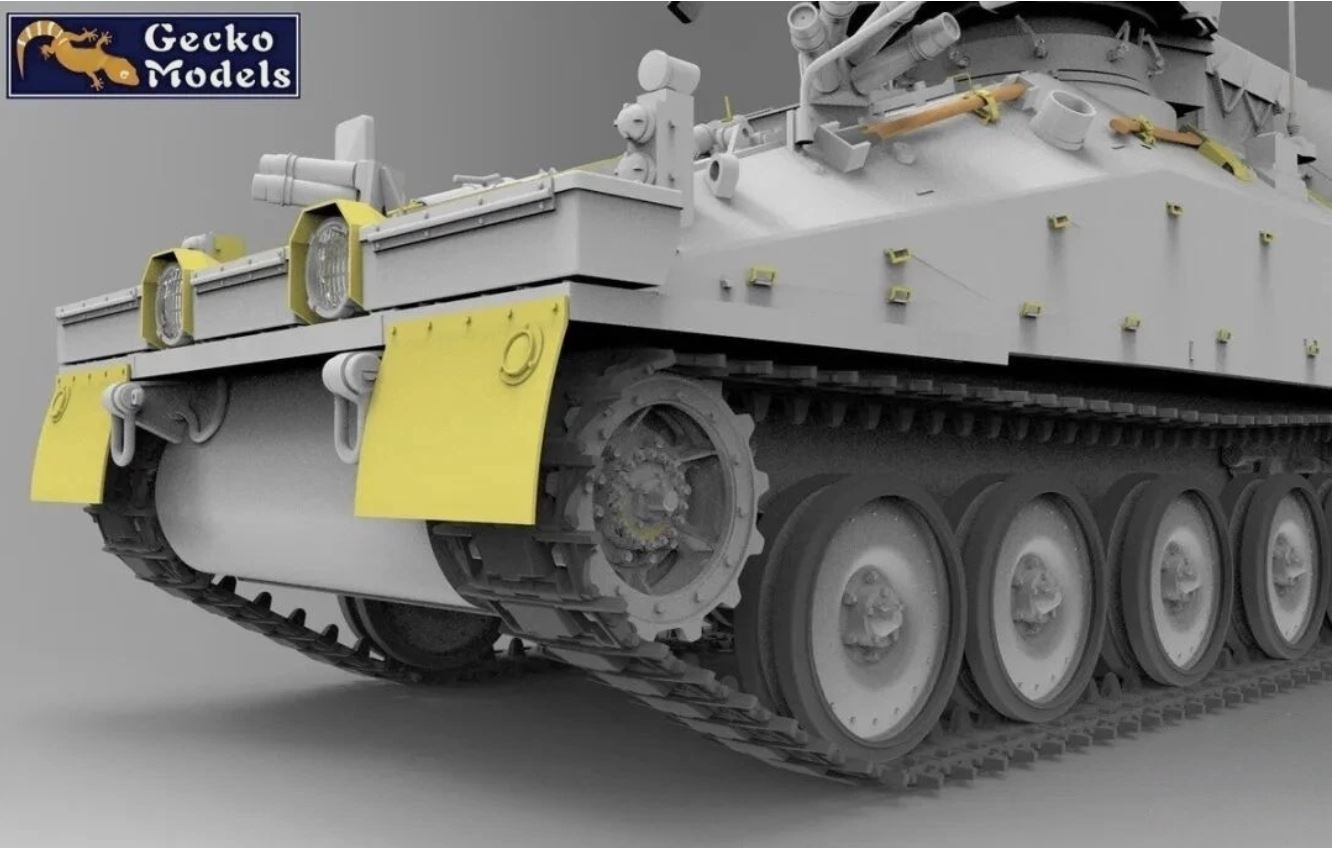Gecko Models 35GM0052 1/35 Ukraine FV103 CVR(T) Spartan APC w/HMB Turret Kit