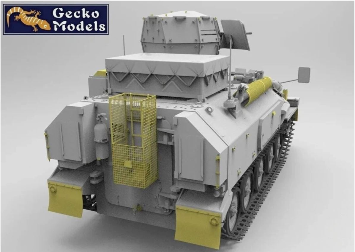 Gecko Models 35GM0052 1/35 Ukraine FV103 CVR(T) Spartan APC w/HMB Turret Kit