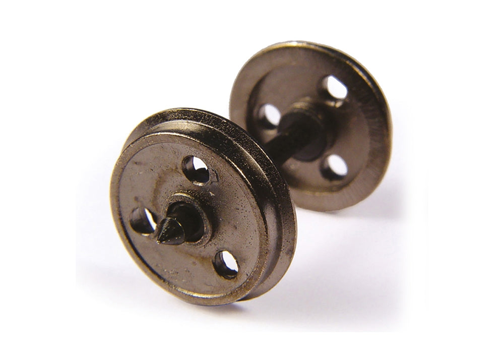 Branchline Metal 3-Hole Wagon Wheels (X10) 36-015