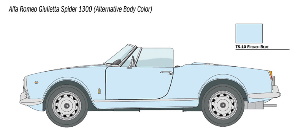 Italeri Giulietta Spider 1600 3653