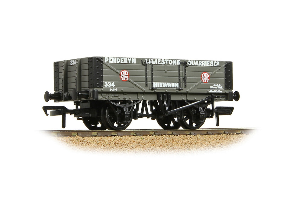 Branchline 5 Plank Wagon Steel Floor 'Penderyn Limestone Quarries Co.' Grey 37-027B