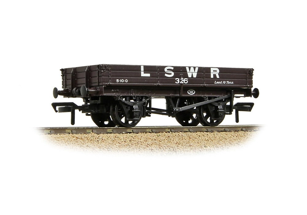 Branchline 3 Plank Wagon Lswr Brown 37-940