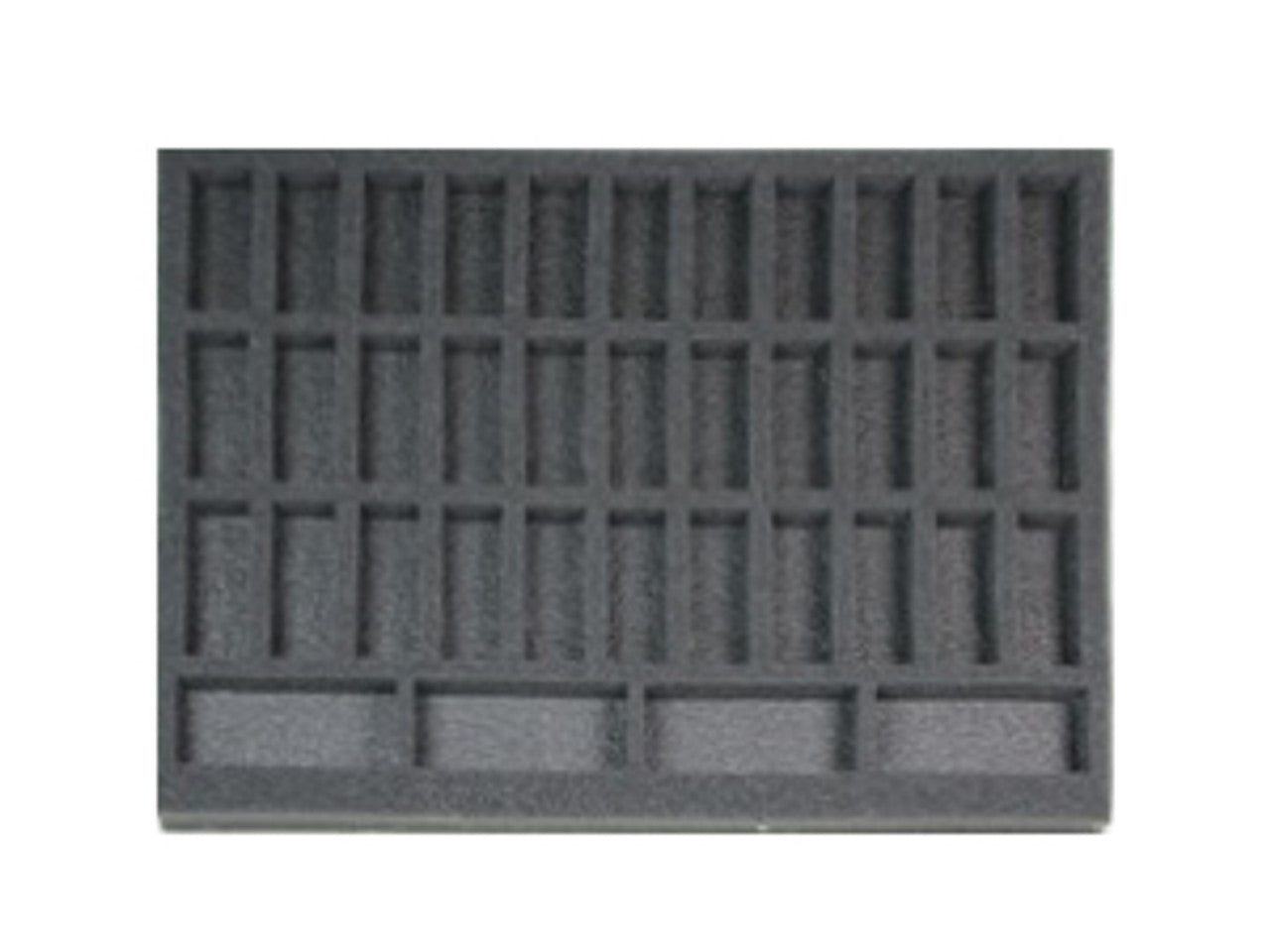 Battle Foam (Gen) 37 Extra Tall Model Troop Foam Tray (1") BF-BFL-DHE