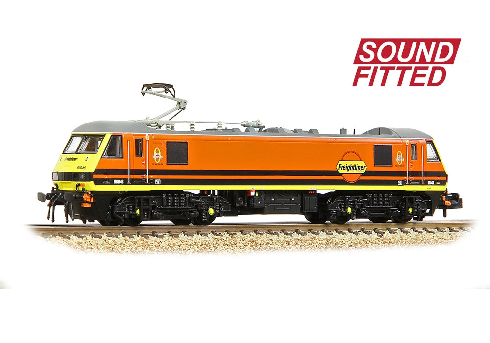 Graham Farish Class 90/0 90048 Freightliner G&W 371-785ASF