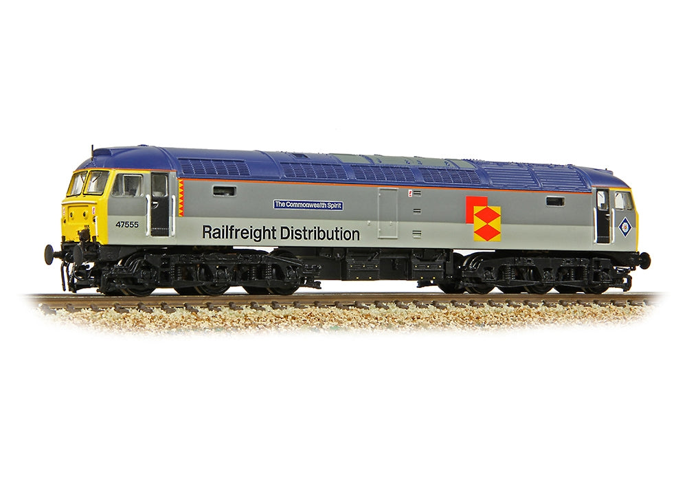 Graham Farish Class 47/4 47555 'The Commonwealth Spirit' BR Rf Distribution European 372-263