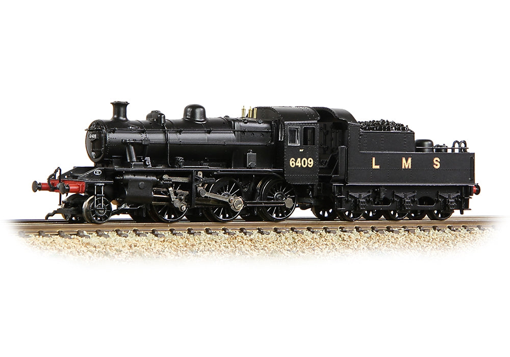 Graham Farish LMS Ivatt 2mt 6409 LMS Black 372-627B