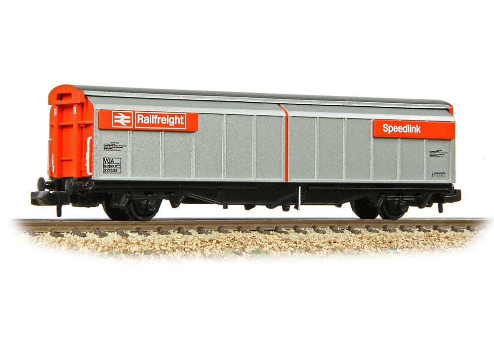 Graham Farish BR VGA Van BR Railfreight Red & Grey (Speedlink) 373-601E