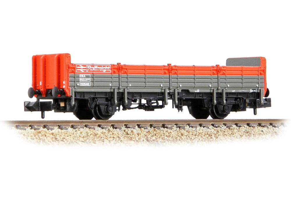 Graham Farish BR OBA Open Wagon Low Ends BR Railfreight Red & Grey 373-626E