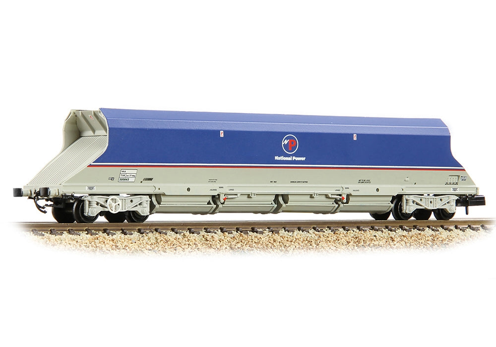 Graham Farish Hka Bogie Hopper 'National Power' Blue 373-811B