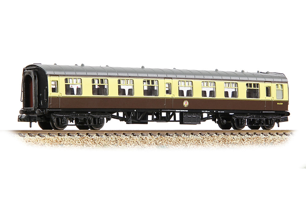 Graham Farish BR MK1 TSO Tourist Second Open BR (WR) Chocolate & Cream 374-014B