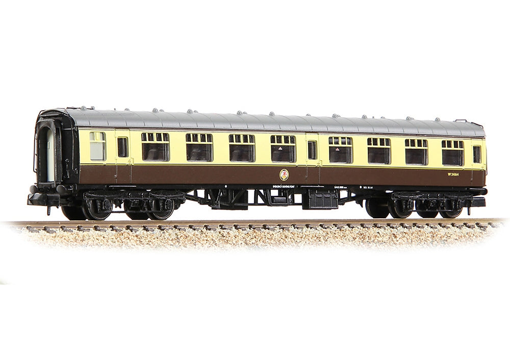 Graham Farish BR MK1 Sk Second Corridor BR (WR) Chocolate & Cream 374-064D