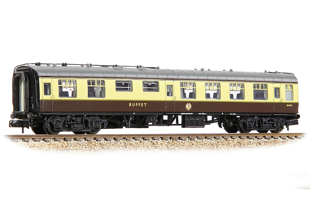 Graham Farish BR MK1 Rmb Restaurant Miniature Buffet BR (WR) Chocolate & Cream 374-109A
