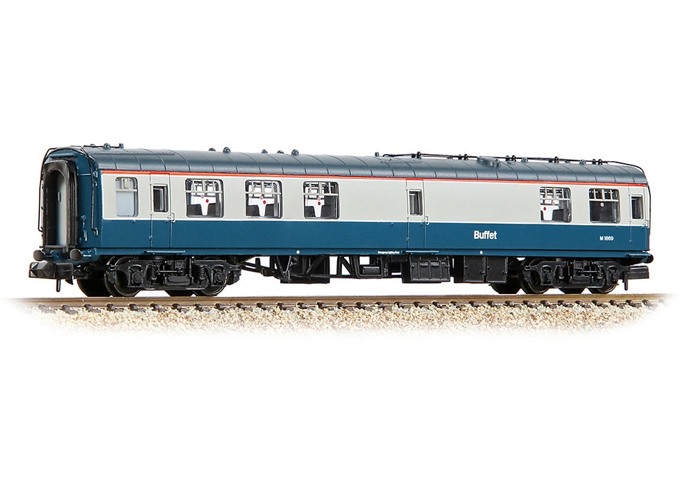 Graham Farish BR MK1 Rmb Restaurant Miniature Buffet BR Blue & Grey 374-110C