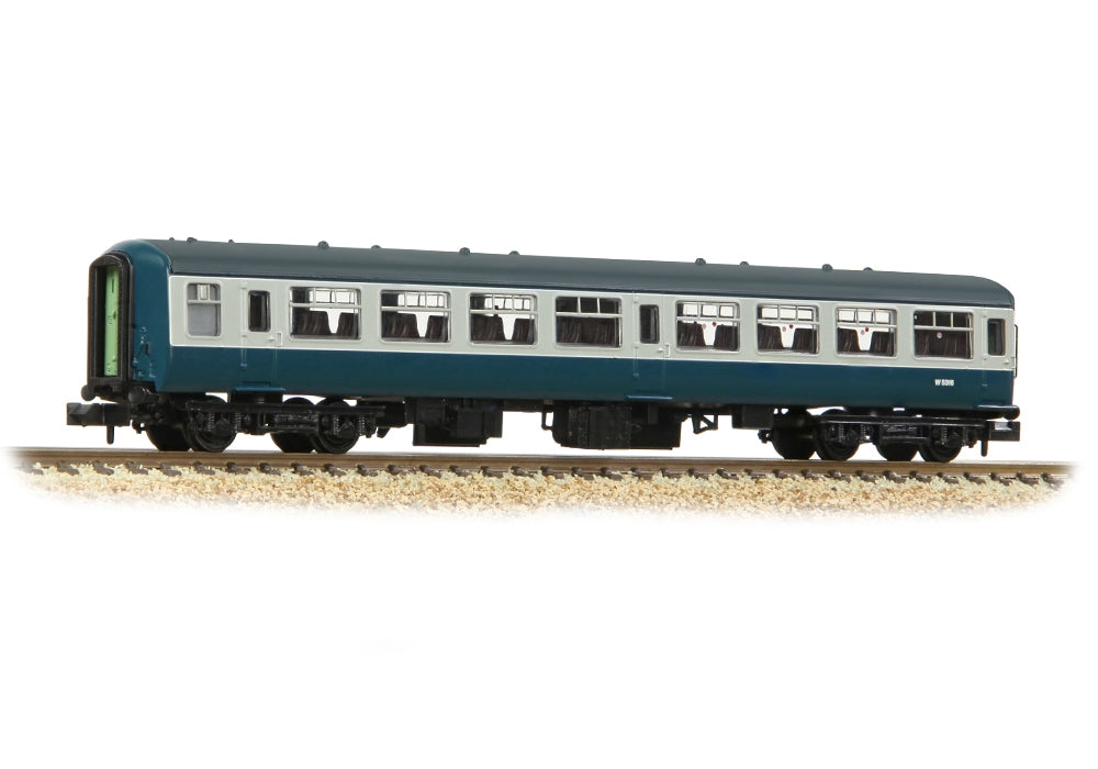 Graham Farish BR Mk2a TSO Tourist Second Open BR Blue & Grey 374-710B