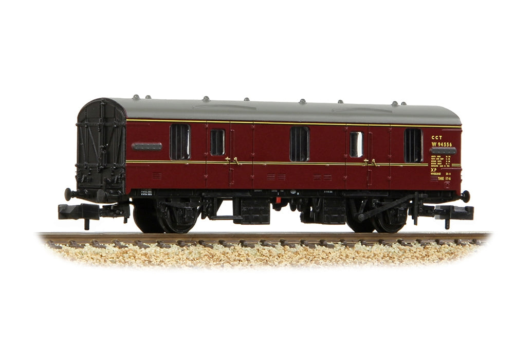 Graham Farish BR MK1 CCT Covered Carriage Truck BR Maroon 374-785B