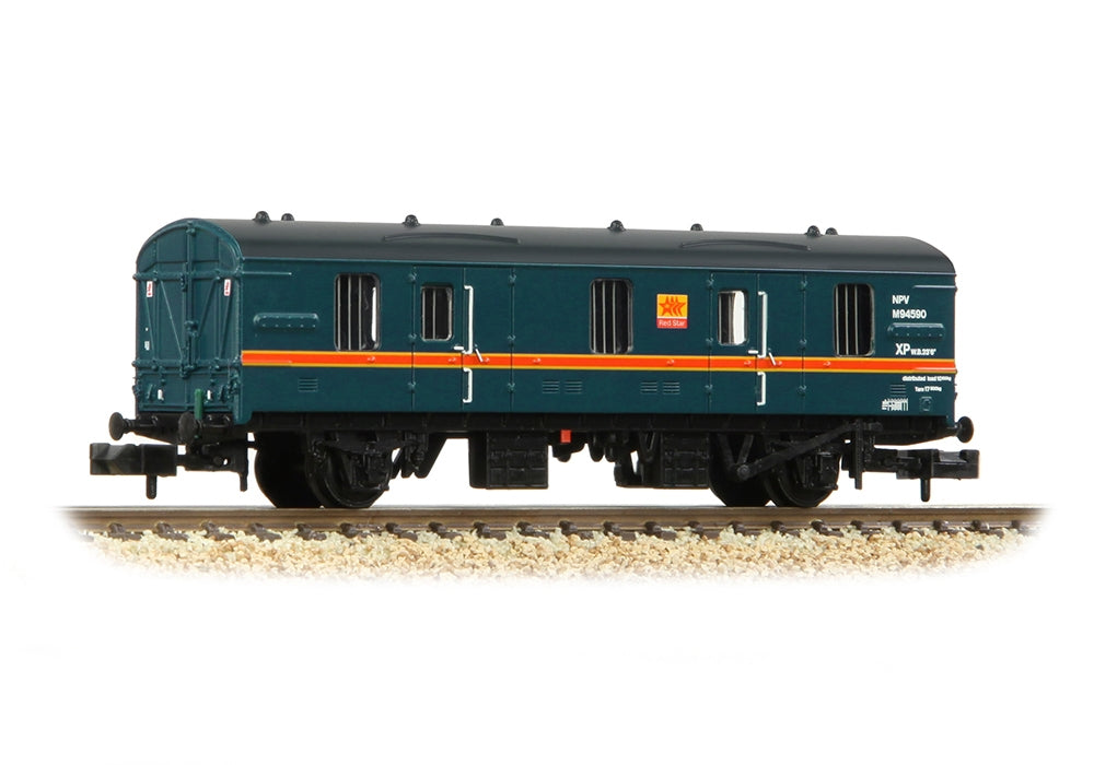 Graham Farish BR MK1 Npv (Ex-CCT) Covered Carriage Truck 'Red Star Express Parcels' 374-788A