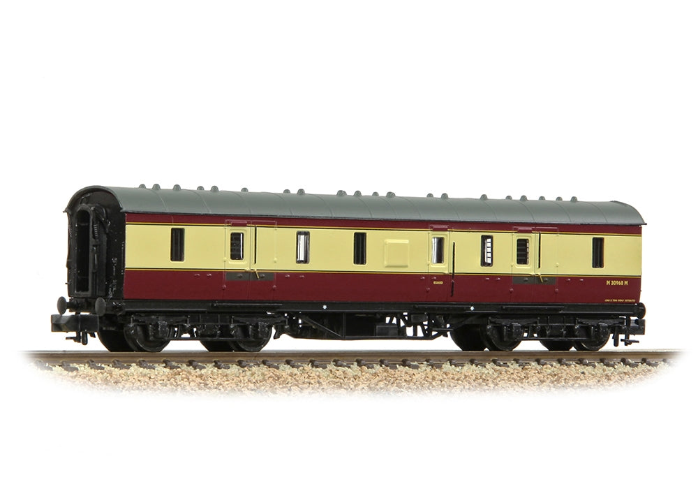 Graham Farish LMS Stanier 50ft Full Brake BR Crimson & Cream 374-886A