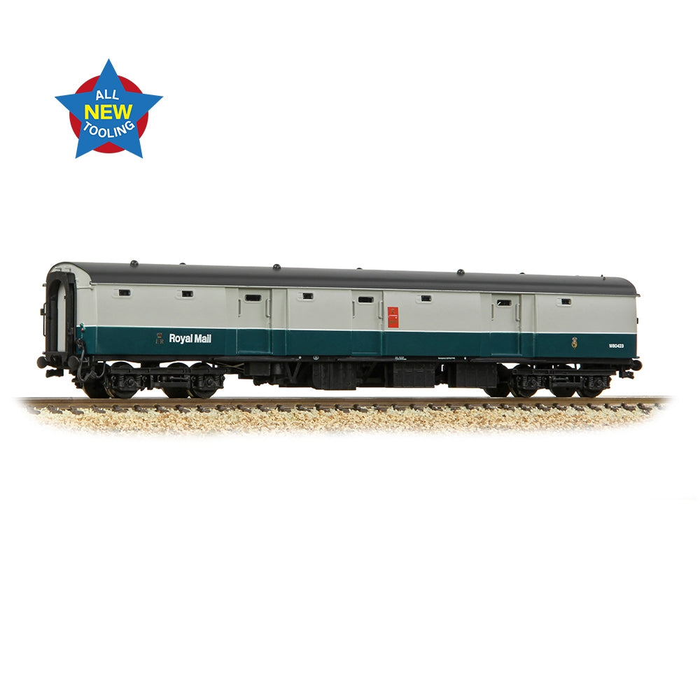 Graham Farish BR MK1 Pot Post Office Tender (Stowage) BR Blue & Grey (R. Mail) 374-965