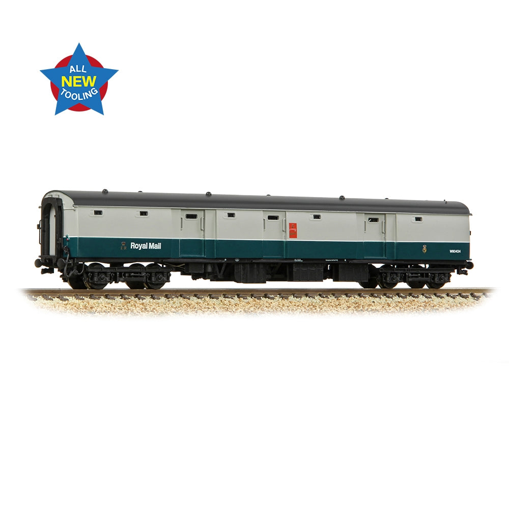 Graham Farish BR MK1 Ntx (Ex-Pot) Post Office Tender (Stowage) BR Blue & Grey (Rm) 374-965A