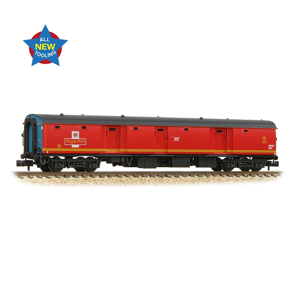 Graham Farish BR MK1 Nta (Ex-Pot) Post Office Tender (Stowage) Royal Mail (EWS) 374-980