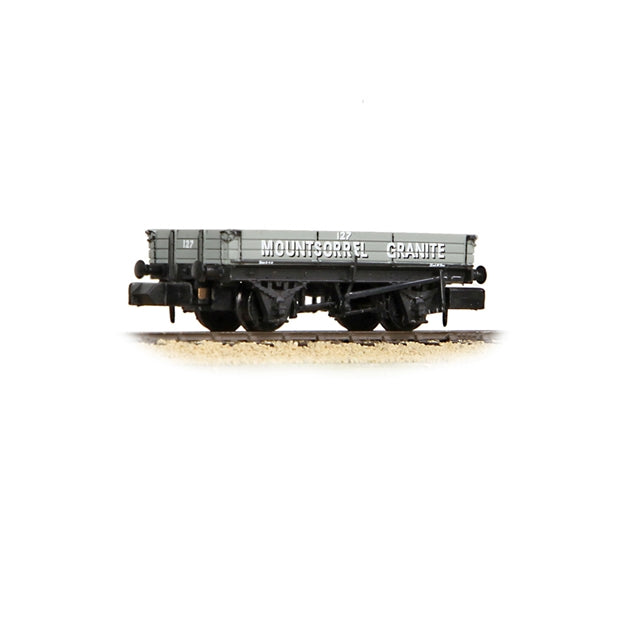 Graham Farish 3 Plank Wagon 'Mountsorrel Granite' Grey 377-509