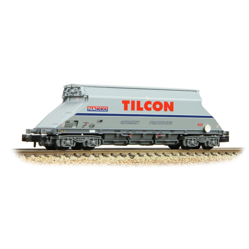 Graham Farish Jga Bogie Hopper With Hopper Cover 'Tilcon' Grey 377-104A