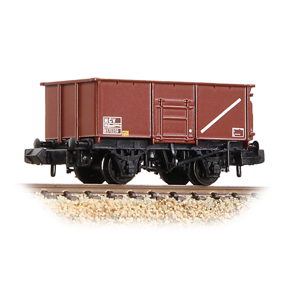Graham Farish BR 16t Steel Mineral Wagon BR Bauxite (TOPS) 377-257A