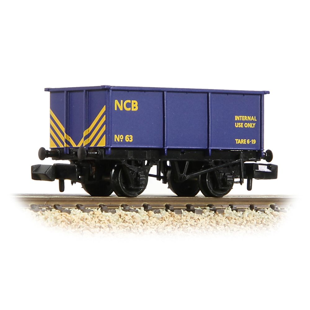 Graham Farish BR 27t Steel Tippler Wagon NCB Blue 377-282