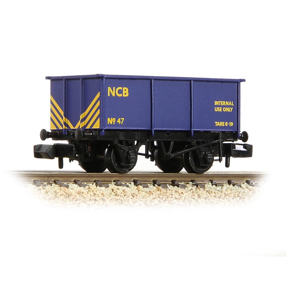 Graham Farish BR 27t Steel Tippler Wagon NCB Blue 377-282A