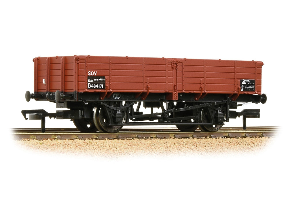 Branchline BR 12t Pipe Wagon BR Bauxite (TOPS) 38-703