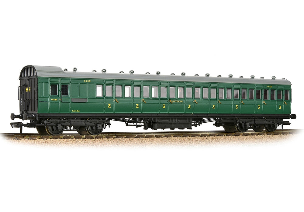 Branchline Se&Cr 60ft Birdcage Brake Third SR Malachite Green 39-623