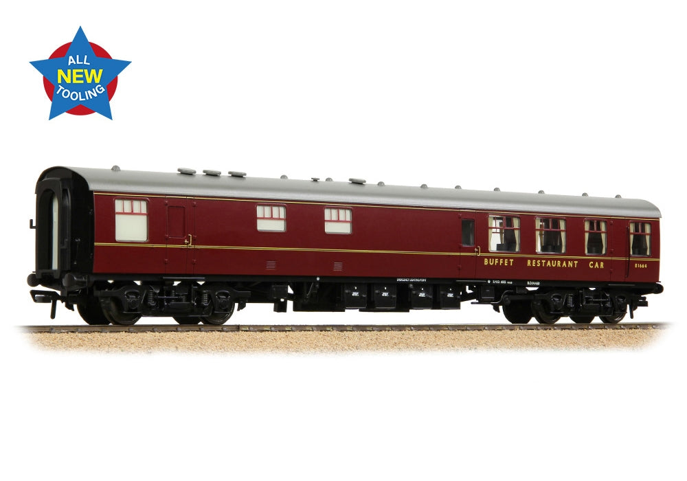 Branchline BR MK1 RB Restaurant Buffet BR Maroon 39-850