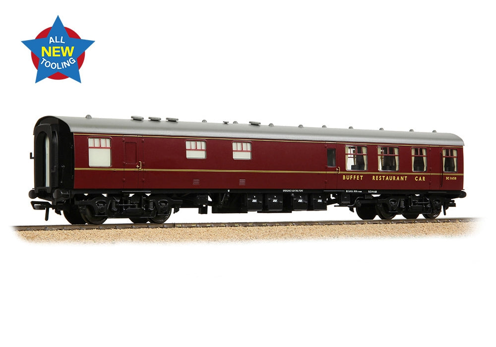 Branchline BR MK1 RB Restaurant Buffet BR Maroon 39-850A