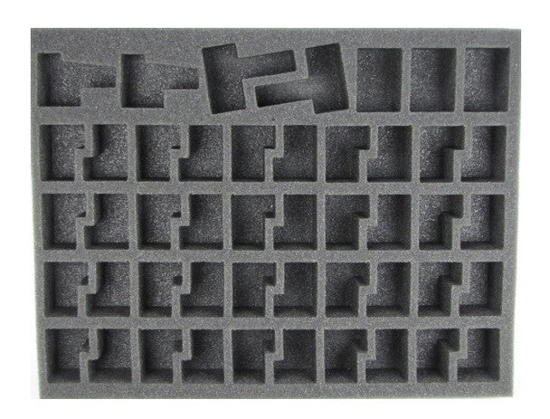 Battle Foam (Dark Eldar) 40 NEW Dark Eldar Warrior Foam Tray (1.5") BF-BFL-40DEWR15