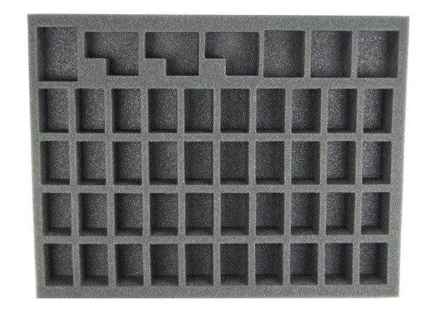 Battle Foam (Dark Eldar) 40 NEW Dark Eldar Wyches Foam Tray (1.5") BF-BFL-40DEWY