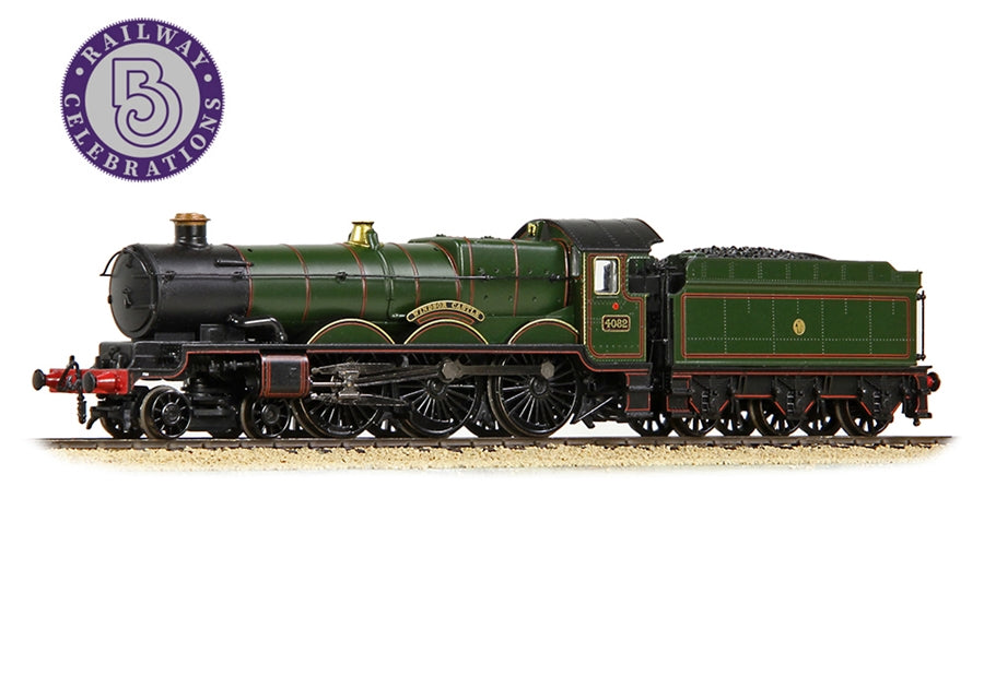 Graham Farish GWR 4073 'Castle' 4082 'Windsor Castle' GWR Lined Green (Shirtbutton) 372-035