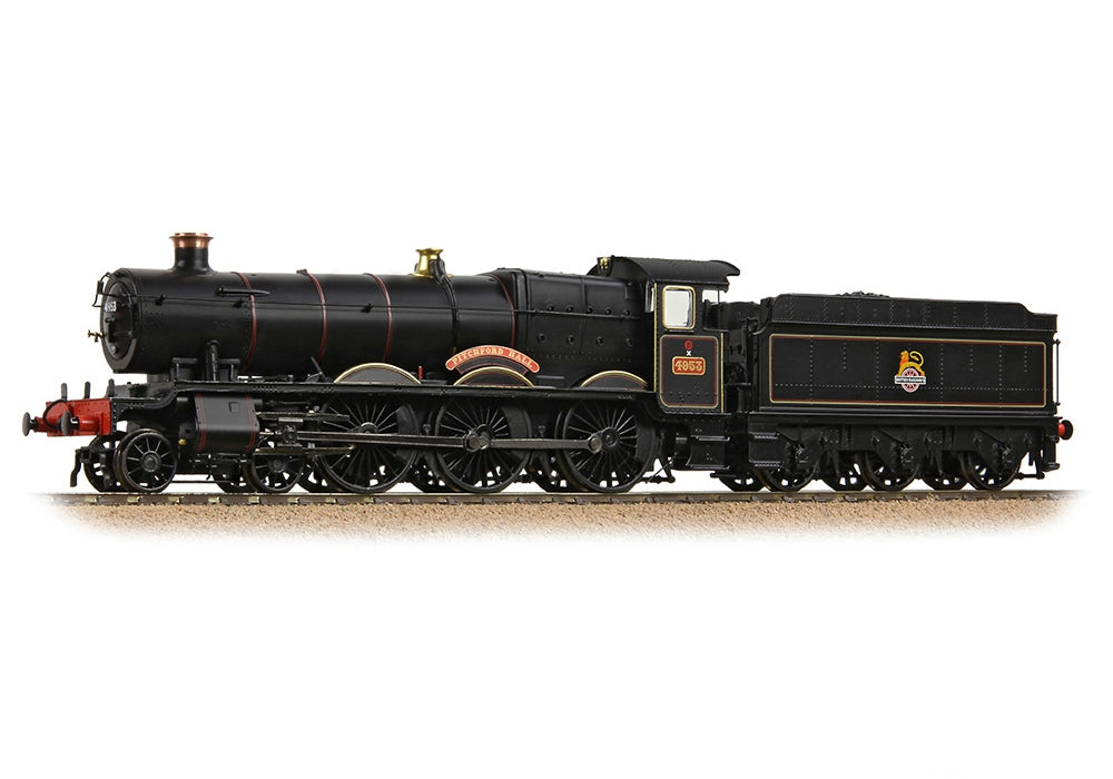 Branchline GWR 49xx 'Hall' 4953 'Pitchford Hall' BR Lined Black (Early Emblem) 32-002B