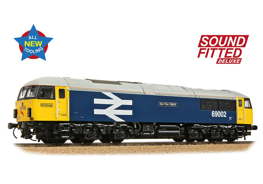 Branchline Class 69 69002 'Bob Tiller Cm&Ee' BR Blue (Large Logo) (GBRF) 35-777SFX