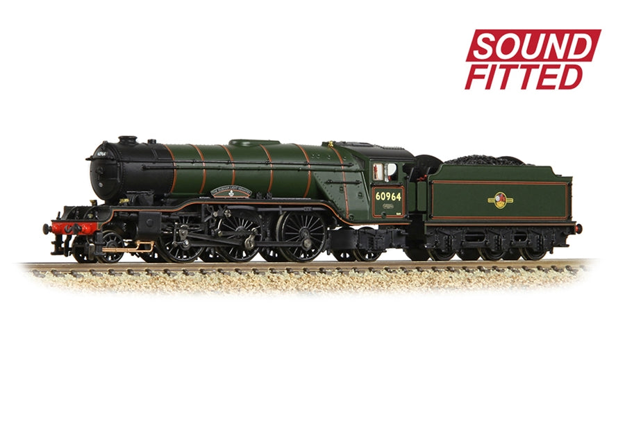 Graham Farish LNER V2 60964 'Durham Light Infantry' BR Lined Green (Late Crest) 372-613SF