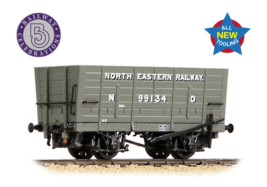Graham Farish Ner P7 Coal Hopper North Eastern Railway Grey (Nd) 373-375A