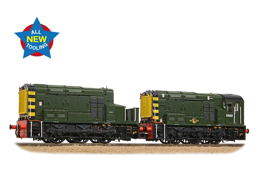 Branchline Class 13 D4502 BR Green (Wasp Stripes) 35-945