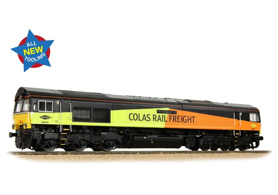 Branchline Class 66/8 66850 'David Maidment OBE' Colas Rail Freight 50-004A