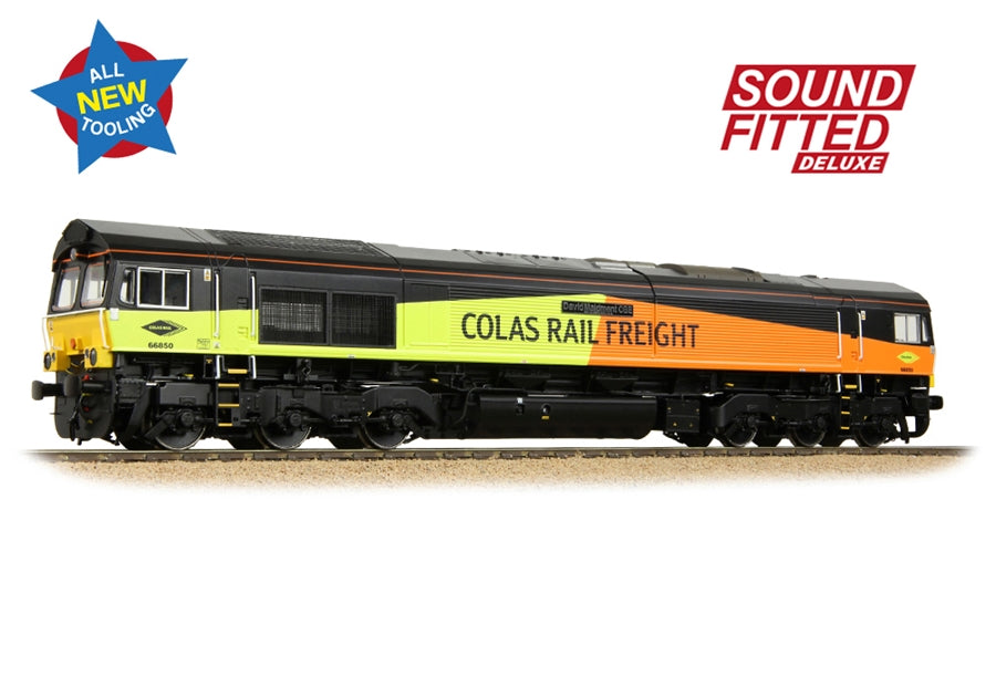 Branchline Class 66/8 66850 'David Maidment OBE' Colas Rail Freight 50-004ASFX